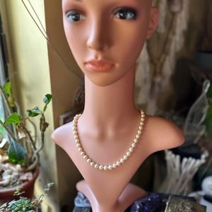 Vintage 70’s Monet Faux Pearl Necklace